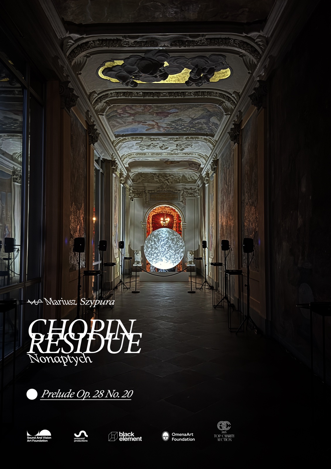 Chopin Residue Nonaptych Prelude Op. 28 No. 20 at Wilanów Palace poster